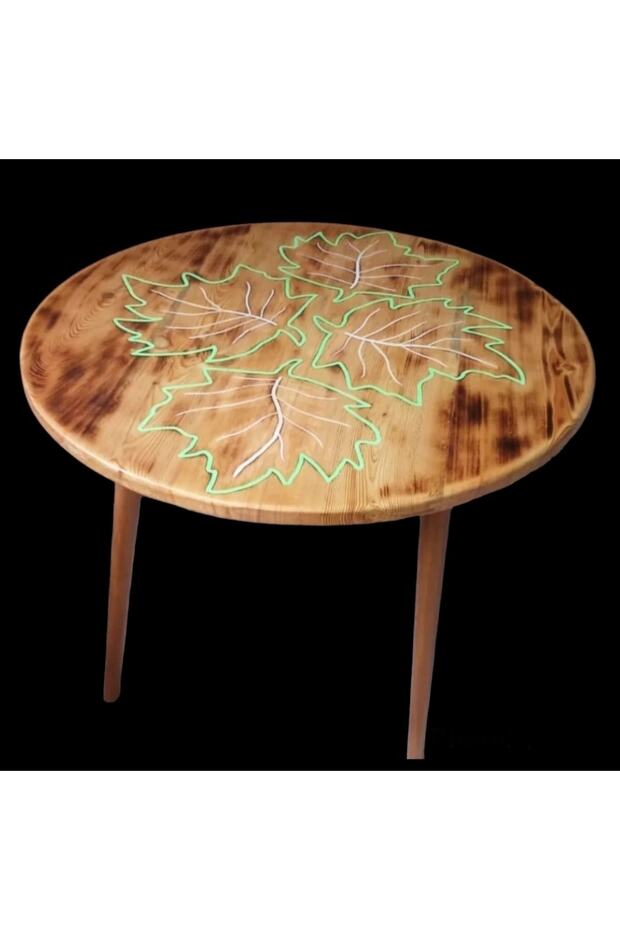 Ahşap Epoxy Sehpa - 3