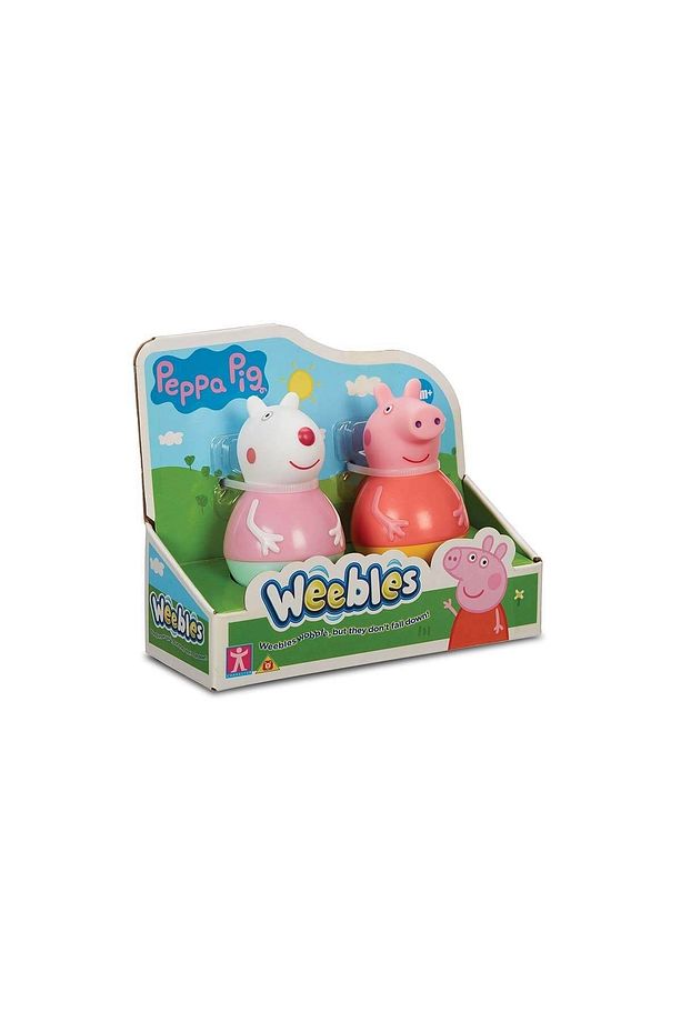 Weebles Peppa Pig 2li Paket We000000 - Peppa Pig + Zoe Zebra - 4