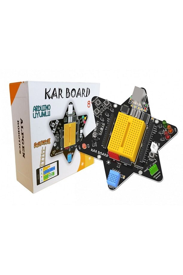 Karboard Robotik Kodlama Seti Ve Mblock Uyumlu (PROJE KİTAPÇIĞI ILE BİRLİKTE) - 1