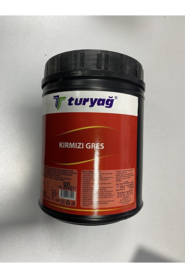Kırmızı Gres Yağı - 900gr - 1