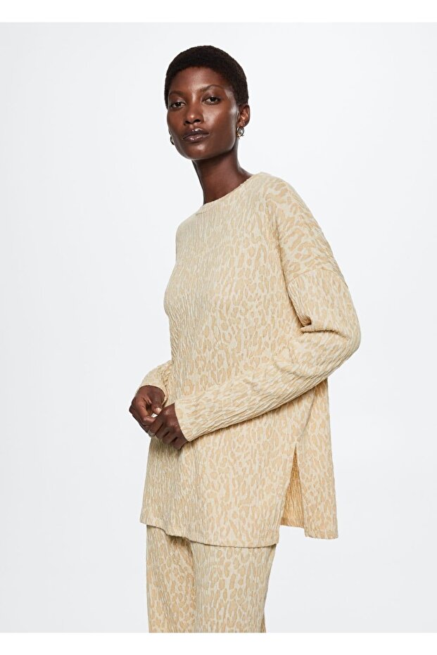 Baskılı Dokuma Tişört - 1