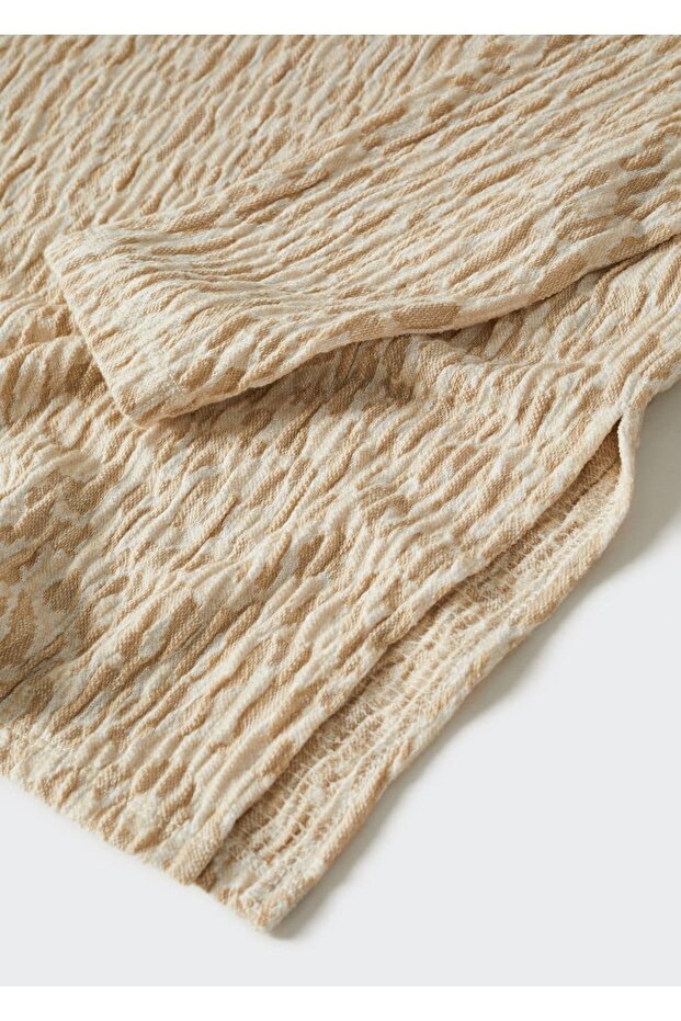 Baskılı Dokuma Tişört - 6