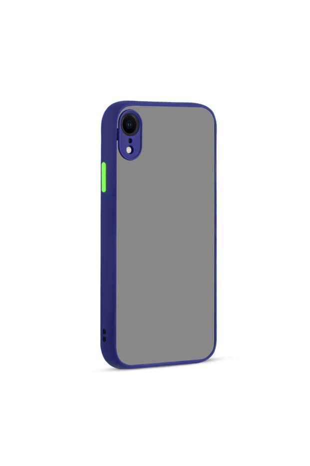 Apple iPhone Xr 6.1 Case Non-Fingerprint Camera Protected Matte Silicone Cover