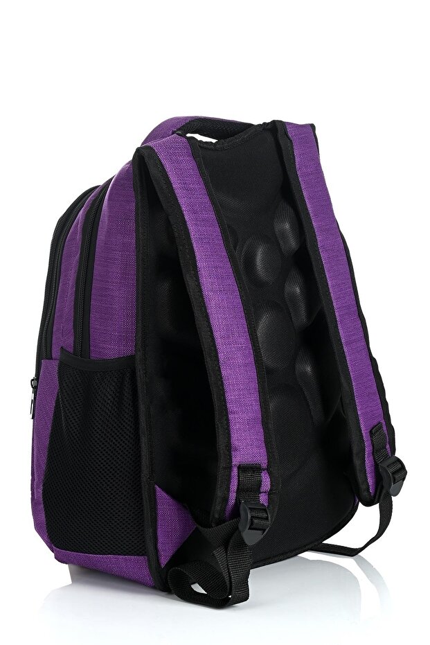 2040 Waterproof School Backpack Purple - 4