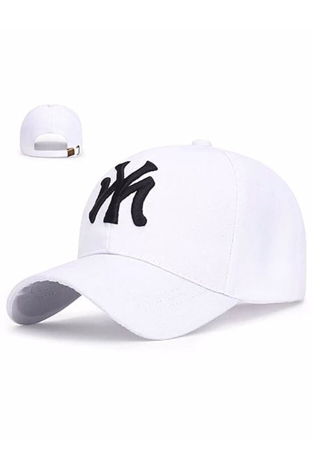 Unisex Ny Back Adjustable Basic Baseball Cap Hat - 4
