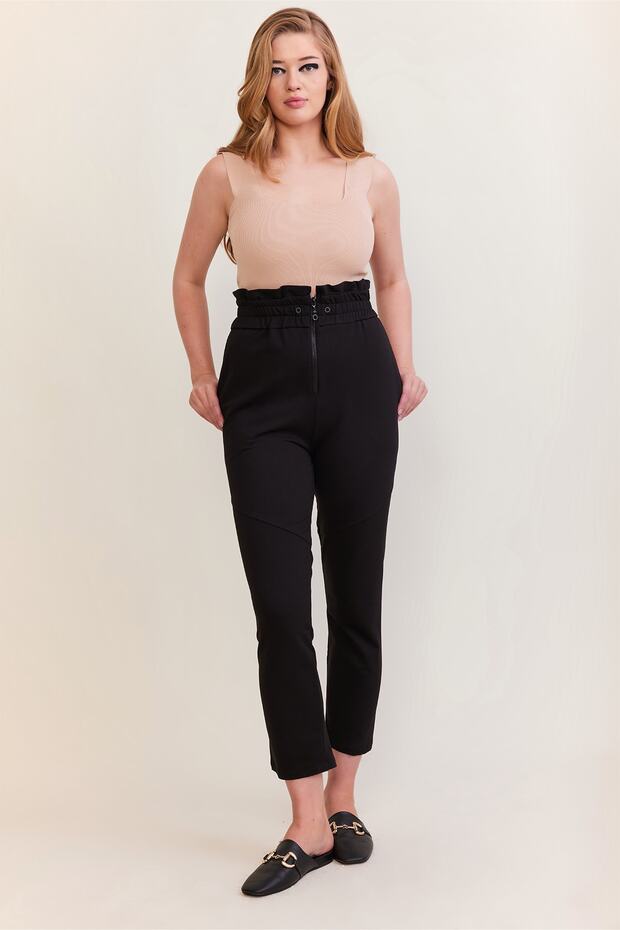 Belden Bağlamalı Pantolon - 2