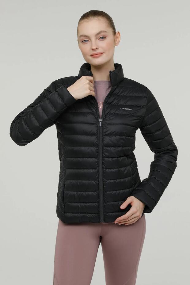 Siyah Kadın Mont - 1