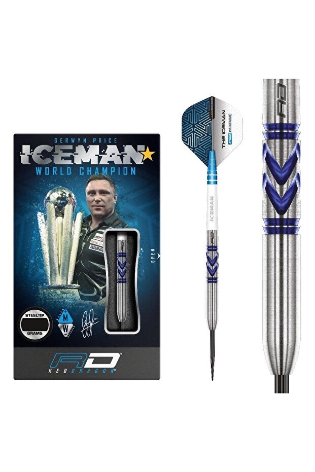 Gerwyn Price Avalanche Pro % 90 Tungsten Çelik Uçlu Dart Oku - 1