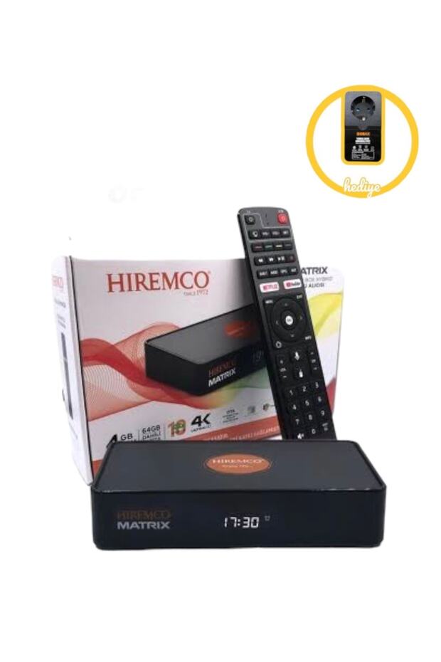 2023 Gifted Matrix Pro Android Tv Box - ريسيفر إنترنت 4K مع طبق وبدون طبق - 4/64 جيجا بايت Tkgs - 3