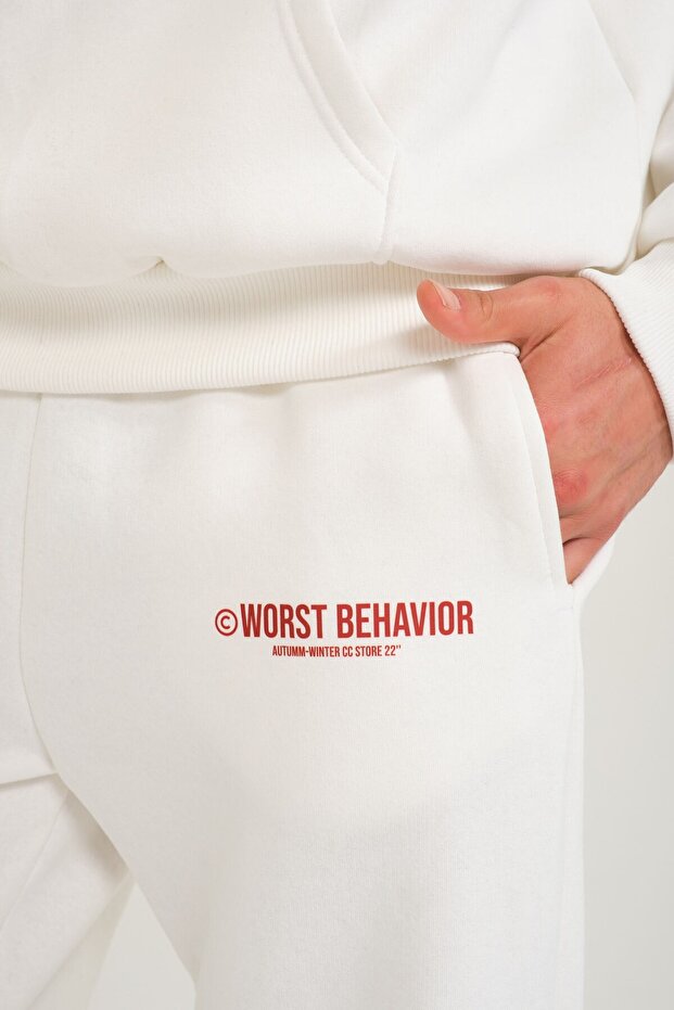 طقم بدلة رياضية برقبة دائرية أساسية من Wrstbhvr - 7