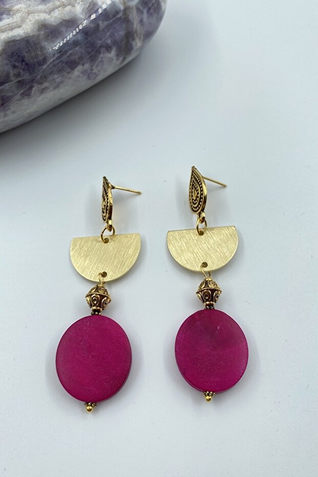 أقراط أصلية مصنوعة يدويًا - 1