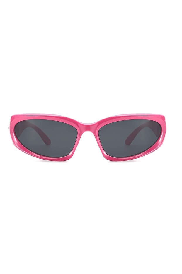Premium Y2k Sunglasses Fuchsia - Black