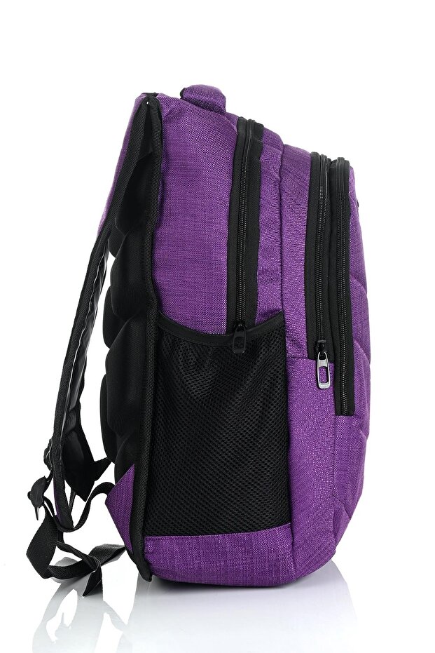 2040 Waterproof School Backpack Purple - 3