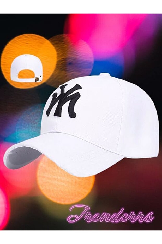 Unisex Ny Back Adjustable Basic Baseball Cap Hat - 3