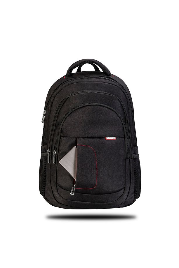 BP-L100 Milano Serisi " WTXpro Su Geçirmez Kumaş 15,6" Notebook, Laptop Sırt Çantası - Siyah - 4
