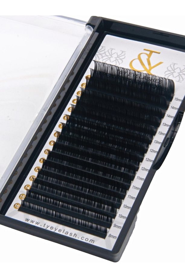 İpek Kirpik , LC Kıvrım , 0.07 Kalınlık , Mix 8-15 mm , T&Y , 16 Sıra - 3