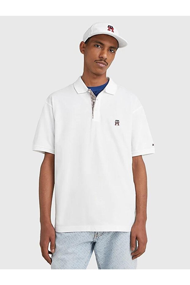 Monogram Placket Archıve Polo - 1