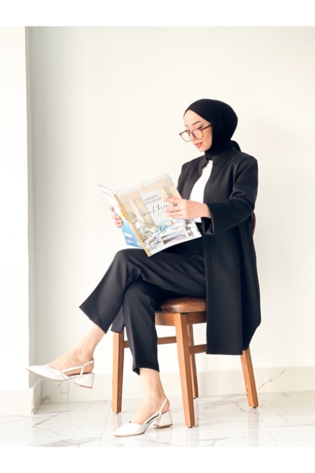 طقم سترة وسروال حجاب سكوبا