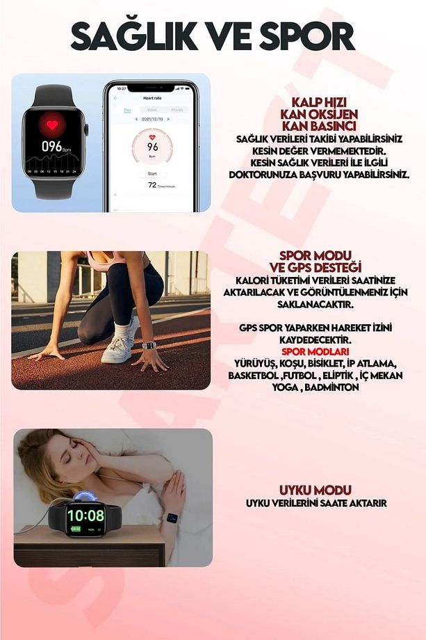 Watch 7 Dt Max Premium Smartwatch 2023 Yeni Akıllı Saat Çift Kordon Gps Bluetooth Arama Android Ios - 6