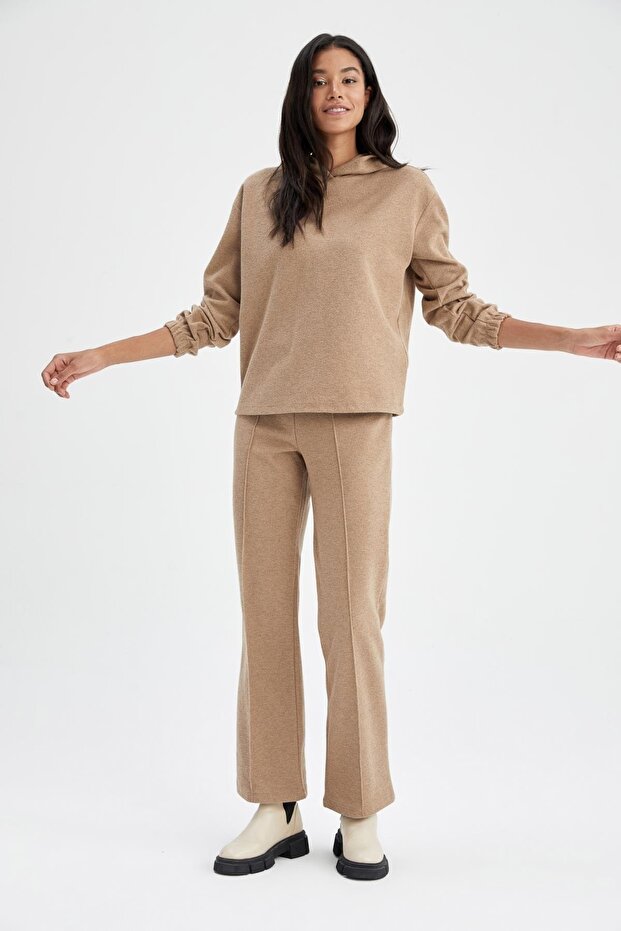 Regular Fit Kapüşonlu Sweatshirt - 2