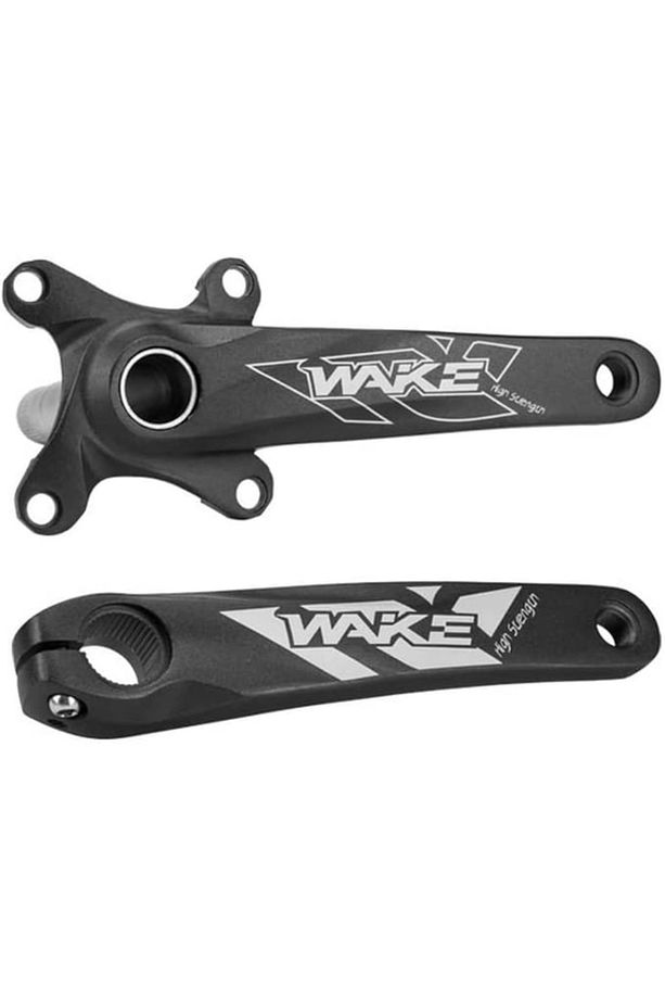 Wake Alüminyum Bisiklet Tek Vites/dişli Aynakol Seti 170mm 32t Hollowtech Göbek Dahil - 4