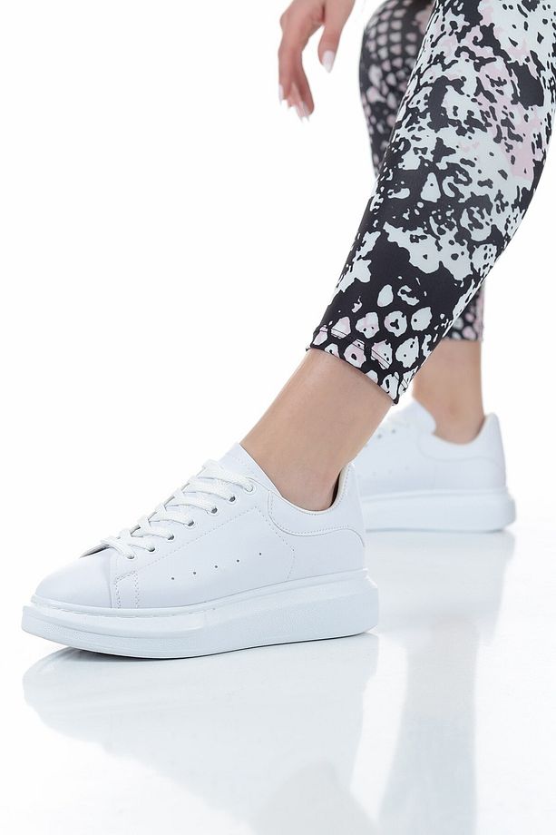 Kadın Ortopedik Hafif Faylon Tabanlı Spor Ayakkabı Sneaker - 2