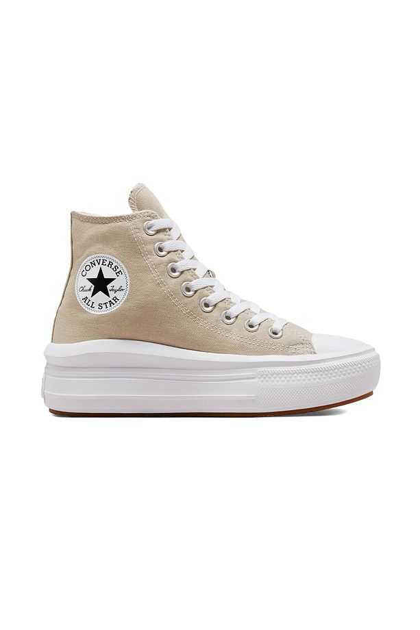 Ctas Move Hi Unisex Platformlu Günlük Ayakkabı A04365c Krem - 1