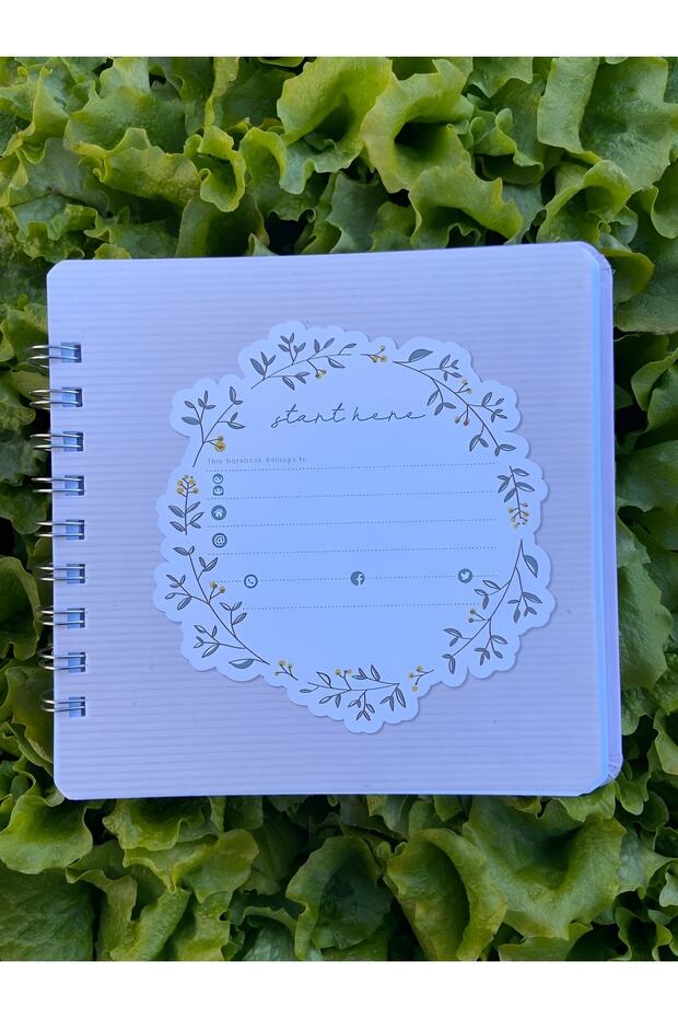 Start 16x16 Notebook cu copertă rigidă (punctat) - 2