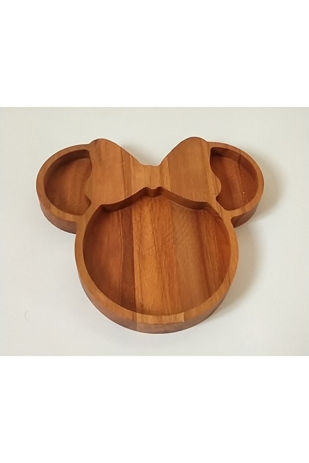 Ahşap Sunum Tabağı Mickey Mouse - 3