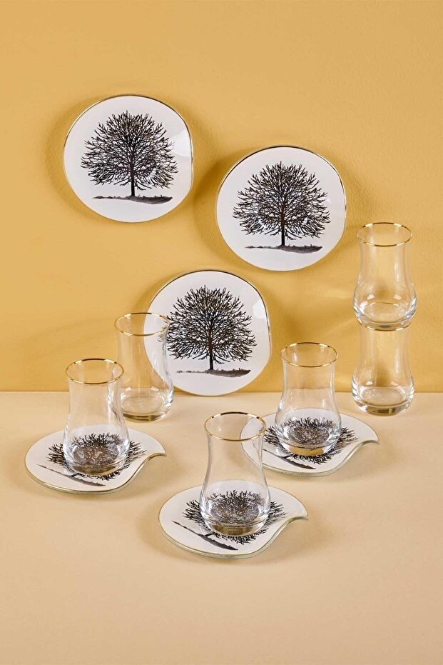 N3252 Çınar Plus 6 Kişilik Çay Seti - 1