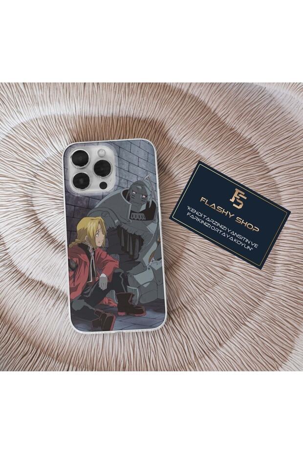 Samsung Galaxy A53 Compatible Fullmetal Alchemist Anime Design Transparent Case