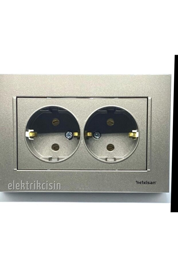 مقبس أرضي مزدوج مدخن من Byobu (الإطار متضمن) 5 قطع - 1