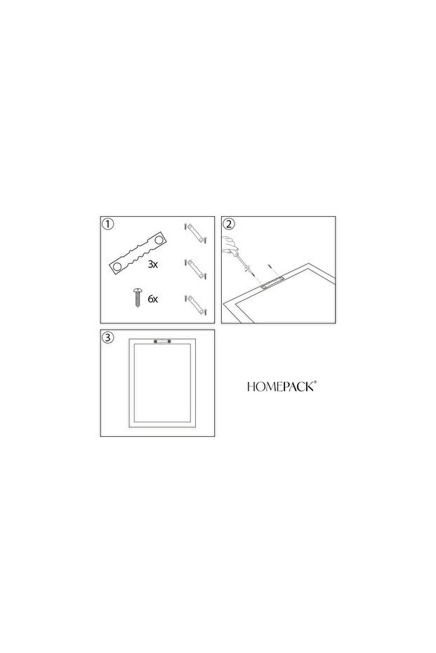 Siyah Çerçeveli 4'lü Tablo Seti D-018 - 4