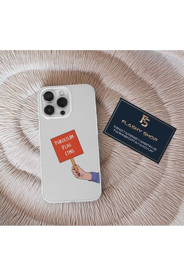 Redmi Note 8 Compatible My Psychologist Is Bankrup Designed Transparent Case