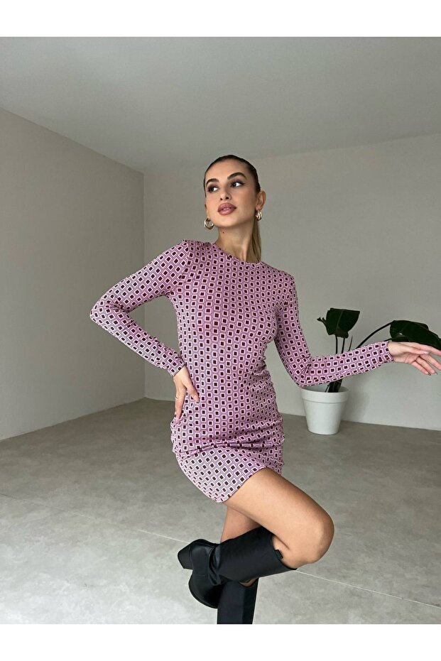 Marka Model Triko Jakar Elbise - 1