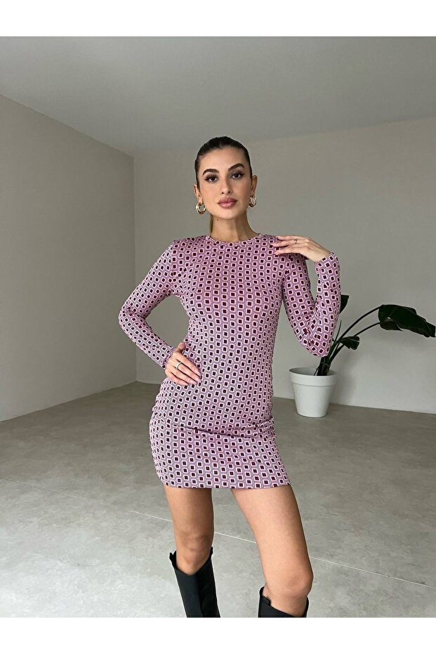 Marka Model Triko Jakar Elbise - 5