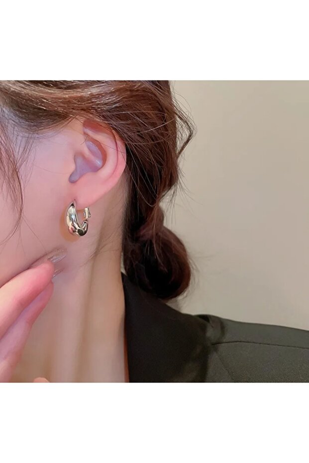 Kadın Silver Küpe - 2