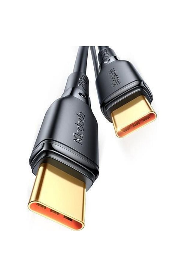 Ca-3311 Typec Typec 240w Hızlı Data Şarj Kablo 2mt Siyah - 3