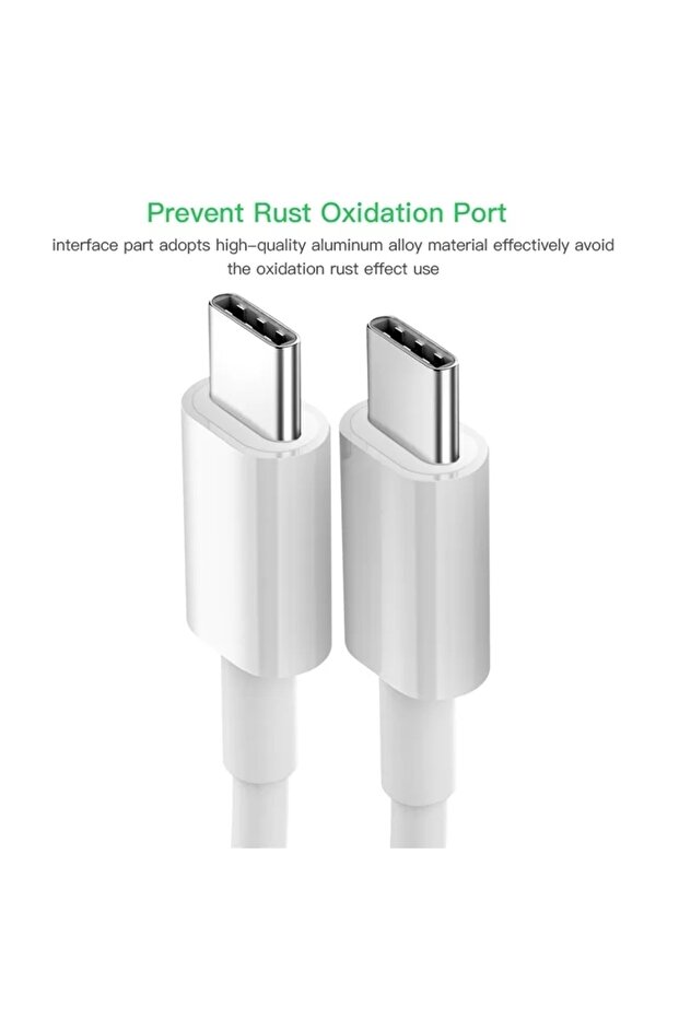 Type-c To Type C Data Hızlı Şarj Kablosu Usb Iki Ucu Type C Kablo - 4