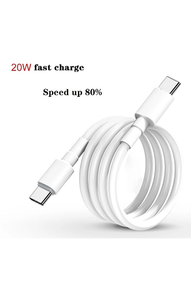 Type-c To Type C Data Hızlı Şarj Kablosu Usb Iki Ucu Type C Kablo - 6