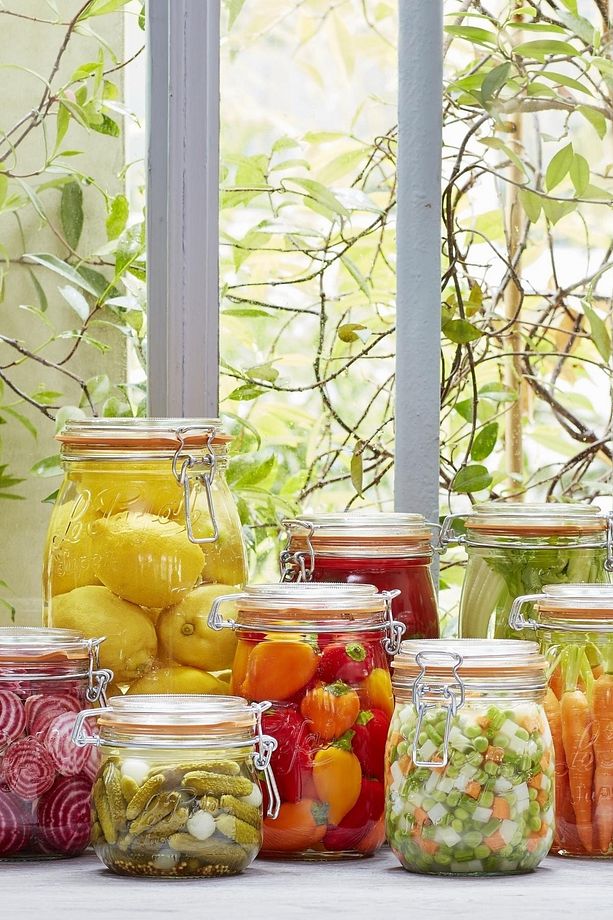 Super Terrines Klipsli/contalı Cam Kavanoz 750ml - 6 Adet - 7