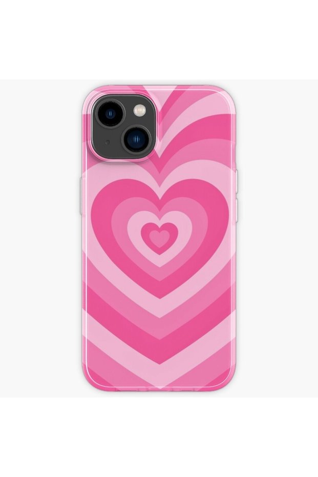 Pink Heart Design Clear Case Compatible with Samsung Galaxy A13