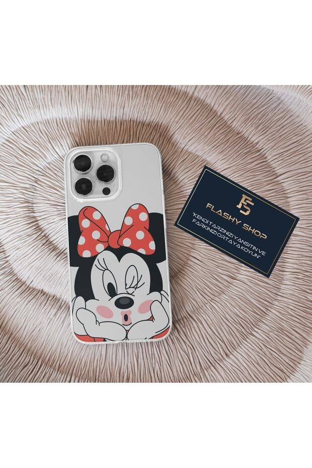 Mickey Mouse Design Clear Case Compatible with Samsung Galaxy A12