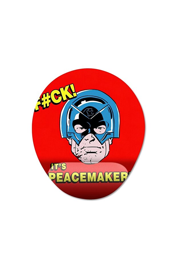 Peacemaker Mousepad with Wrist Support Model - 2 Oval - 2