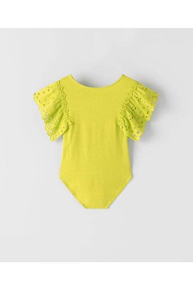 Дантелено детско боди - 2