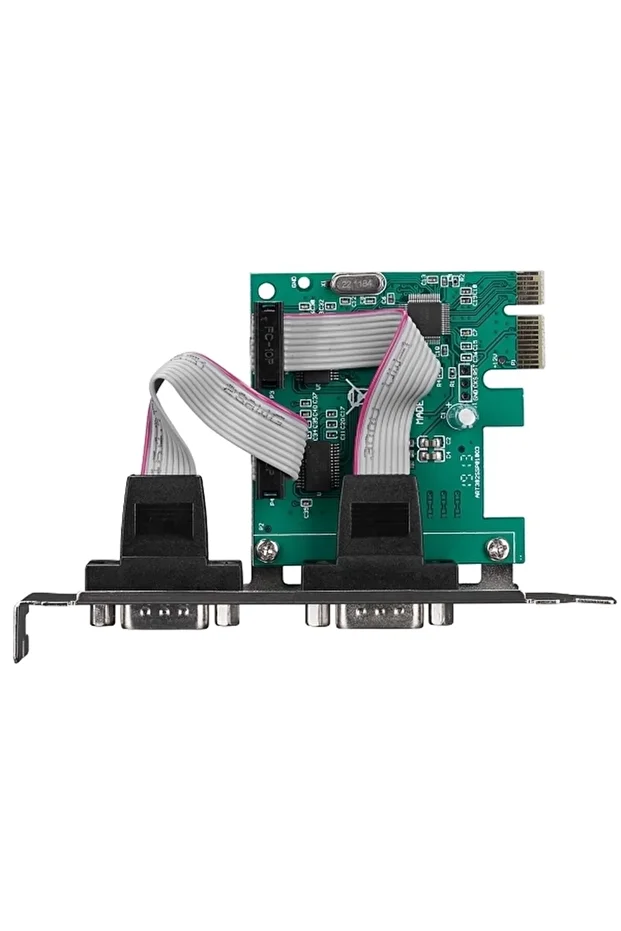 Hy-ex2 2 Adet Rs-232  uyumlu Port Pcı Express Kart - 2