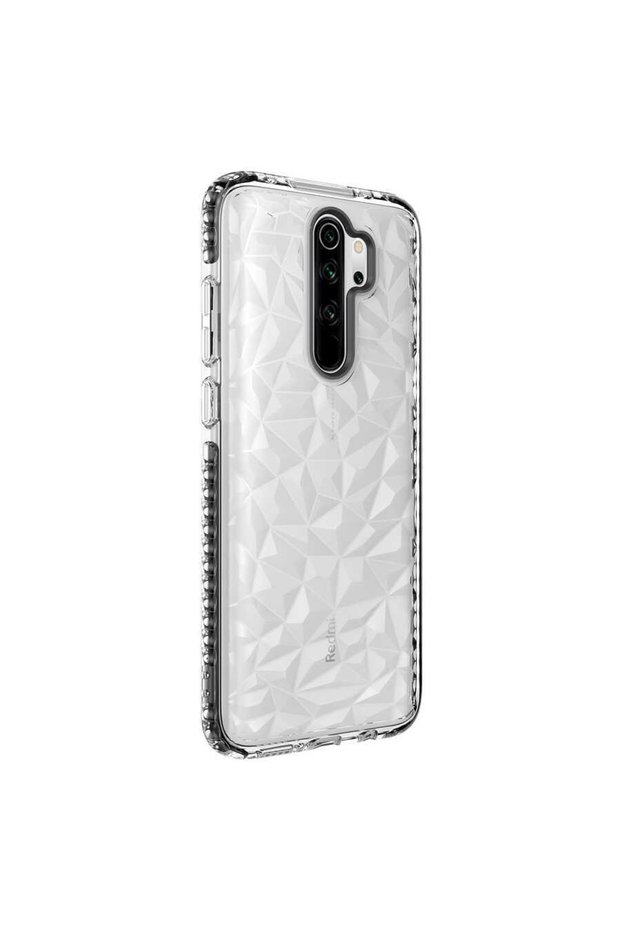 Xiaomi Redmi Note 8 Pro Case Colorful Soft Silicone Buzz Cover with Pramid Design
