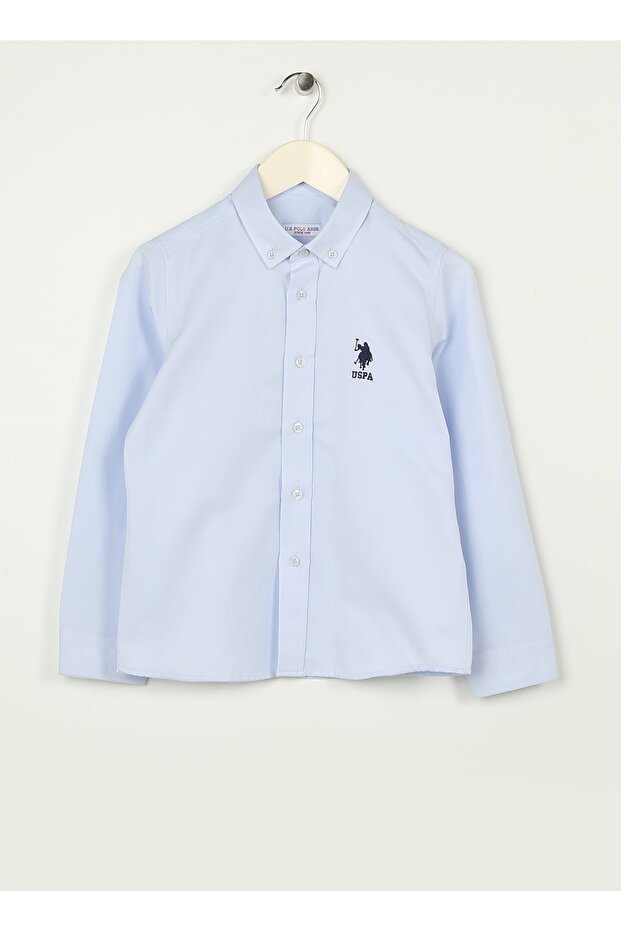 Blue Boy's Shirt Goxkıds023y