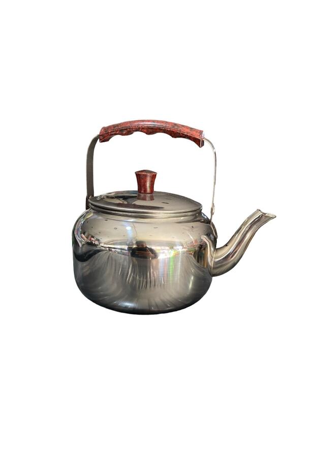 1,5 Litre Üstten Kulplu Sapli Çaydanlık, Kamp Çaydanlığı, Piknik Çaydanlığı, Tek Çaydanlık - 1