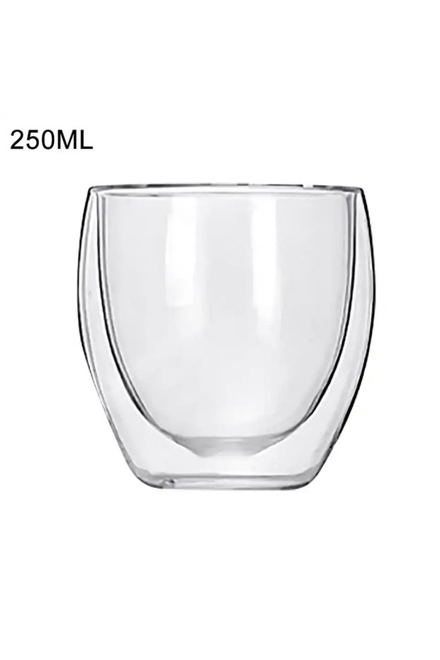 Double Wall 250 ml Coffee, Tea, Late Coffee Water Cup 1 Piece